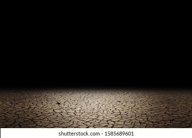 Abstract rough red soil texture with dark background  - Shutterstock ID 1585689601
