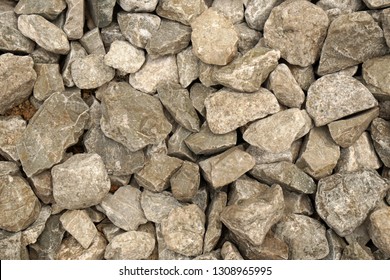   Abstract Scene Of Many Rock Or Mini Stone On The Ground Texture Background                    