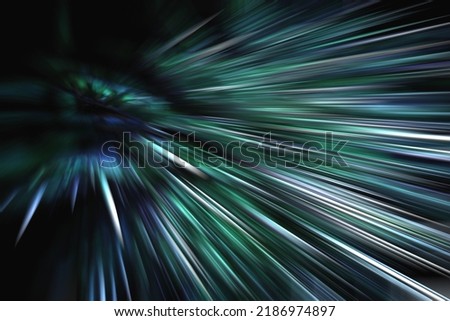Abstract science fiction outer space and time travel concept background