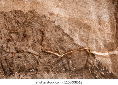 Abstract Sepia Toned Grunge Texture.