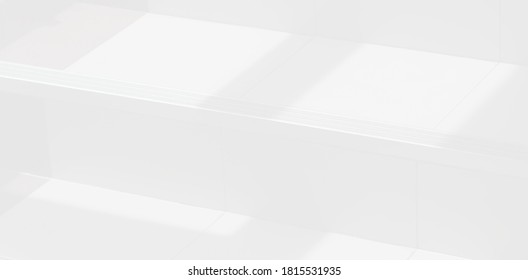 Abstract Shadow. blurred background. gray leaves that reflect concrete walls on a white wall surface for blurred backgrounds and monochrome wallpapers.
