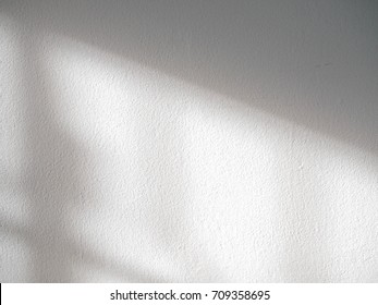 Abstract shadow on the white wall