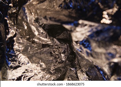 Abstract Shiny Thermal Blanket Texture