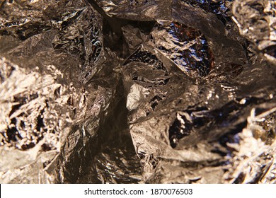 Abstract Shiny Thermal Blanket Texture