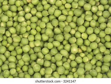 abstract shot of peas suitable as background