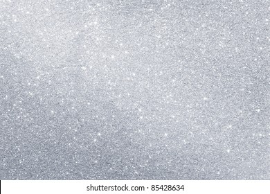 Abstract Silver Background With Copy Space