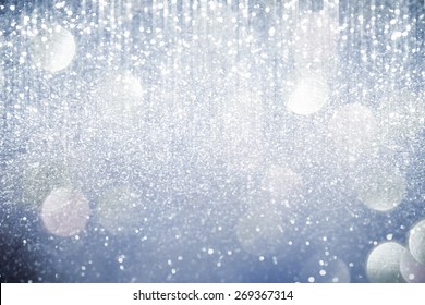 Abstract silver  lights on background