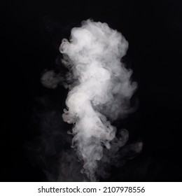 Abstract smoke on a dark background . - Shutterstock ID 2107978556