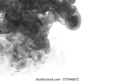 Abstract Smoke Weipa. Personal Vaporizers Fragrant Steam. The Concept Of Alternative Non-nicotine Smoking. Gray Smoke Vape On A White Background. E-cigarette. Evaporator. Taking Close-up. Vaping.