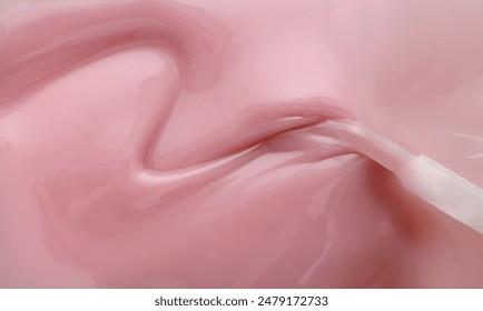 brush pink aesthetic 