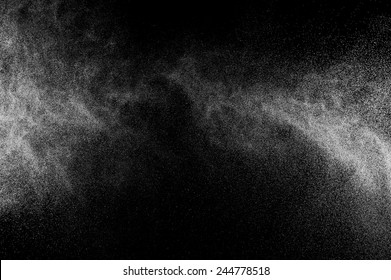 abstract splashes of water on a black background - Shutterstock ID 244778518