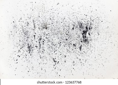 Abstract Splatter Painting