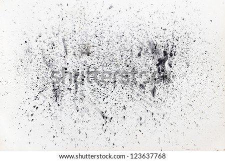 abstract splatter painting