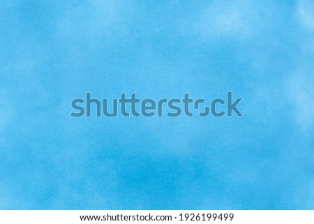 Abstract spray paint blue color on paper texture background