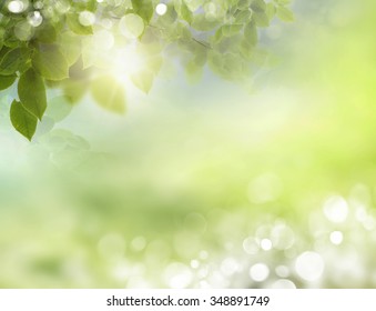 Abstract Spring Background Bokeh Effects Stock Photo (Edit Now) 348891749