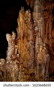 Abstract / Stalactite Rock Texture In Pacitan East Java Indonesia Cave