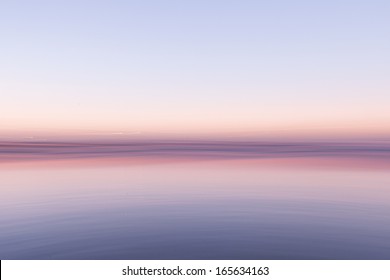 abstract sunset over ocean
