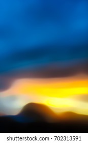 Abstract sunset v
