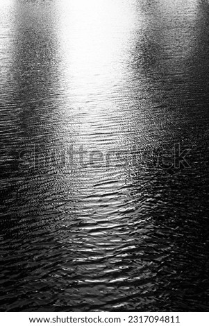 Abstract surface of water with ripples