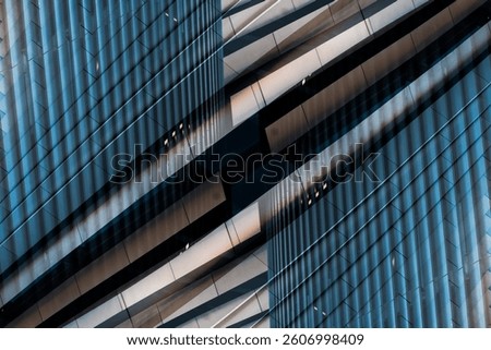 Abstract Technological Background with Symmetrical Patterns, Sleek Futuristic Design Showcasing a Tunnel-Like Fractal Illusion