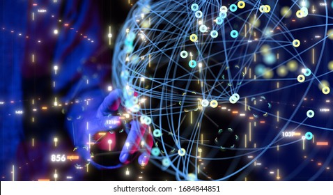 Abstract technology geometric and data - Powered by Shutterstock - Get 15% off with code: PIKWIZARD15