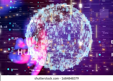 Abstract technology geometric and data - Powered by Shutterstock - Get 15% off with code: PIKWIZARD15