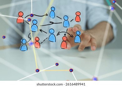 Abstract technology group and data
