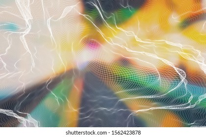 Abstract technology network connection background texture design