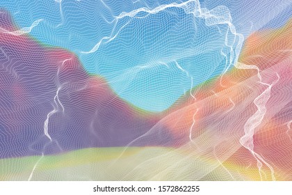 Abstract technology network connection background texture design