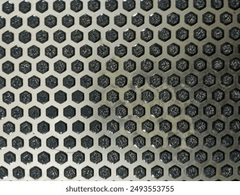 Abstract, texture, background hexagonal shaped