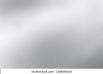 Abstract texture background, light shining on silver stainless sheet