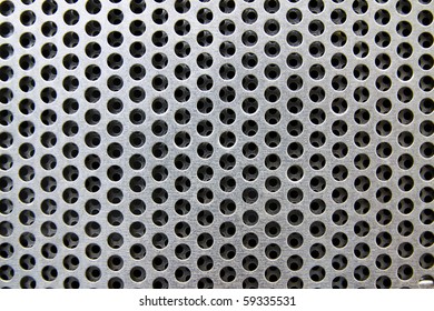 Abstract Texture Of Computer Monitor Holes