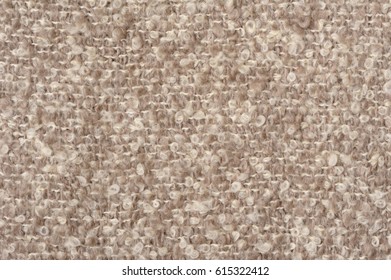 Abstract Texture Of Knitted Mohair Blanket, Abstract Fabric Background, Biege Mohair Texture