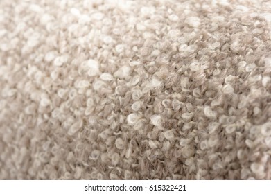 Abstract Texture Of Knitted Mohair Blanket, Abstract Fabric Background, Biege Mohair Texture