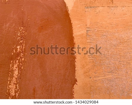 Abstract Texture of the old Italian wall terracotta colored