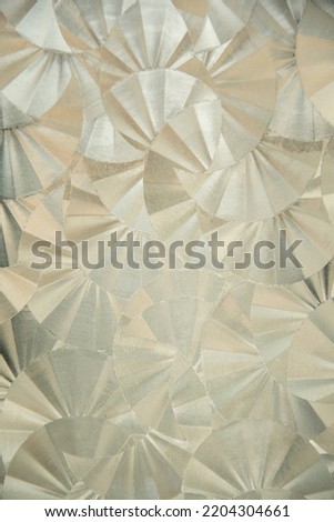 Abstract texture on the background of the window similar to winter patterns