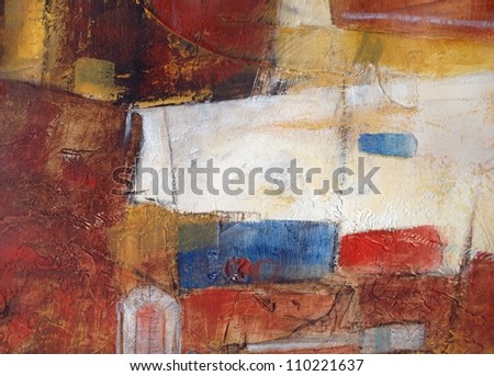 Abstract textured background. Hand painted.
