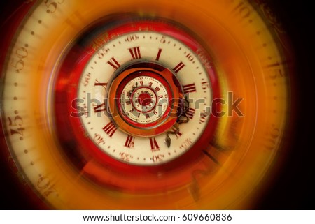 abstract time composition