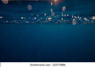 Abstract Underwater Background