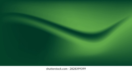 Abstract vector blurred gradient mesh background in green. modern design. eps10