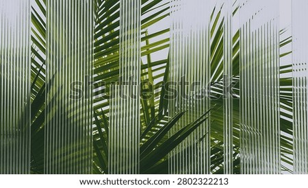 Abstract vertical lines pattern with green and grey tones