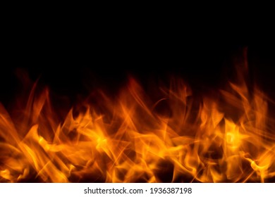 Abstract View Of Fire And Flames