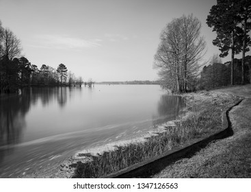 An Abstract View Of An Inlet Of Toledo Bend Reservoir, Sabine Parish, Louisiana