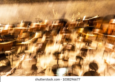 Abstract View Of An Orchestra