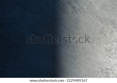 Abstract View Of A Stone Wall Day and Night in Winter