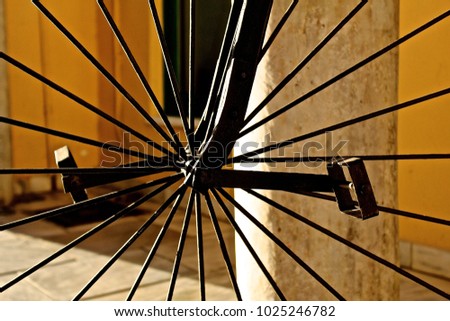 abstract view of wheel