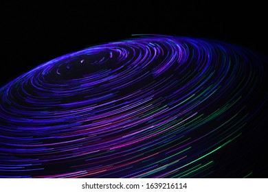abstract wallpaper with optical fibers light on black background