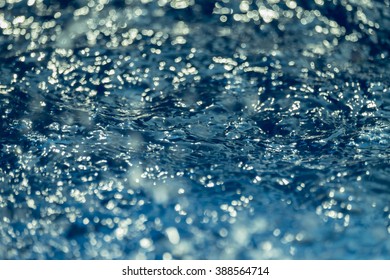 abstract water, Bokeh backgrounds blue water splash. - Shutterstock ID 388564714