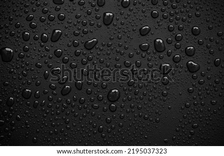 abstract water drops on a white background.Background, beautiful