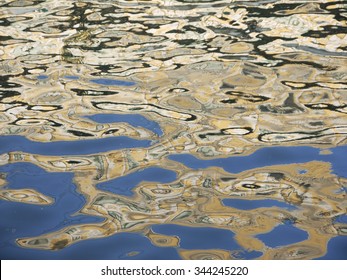 Abstract water reflection
